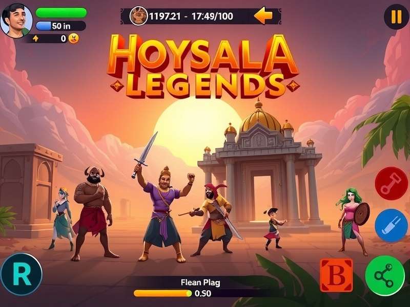 Hoysala Legend Game Screenshot